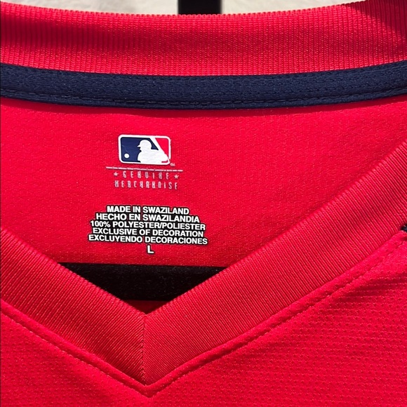 Red Angels Baseball Jersey - Picture 2 of 3